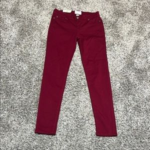 Women's Red Jeans